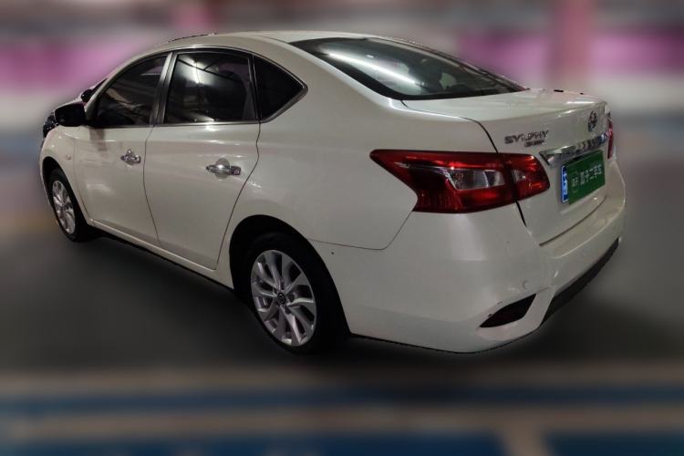 Used Nissan Sylphy 2019 1.6XE CVT Comfort Edition China V Standard Rear Left 45 Deg