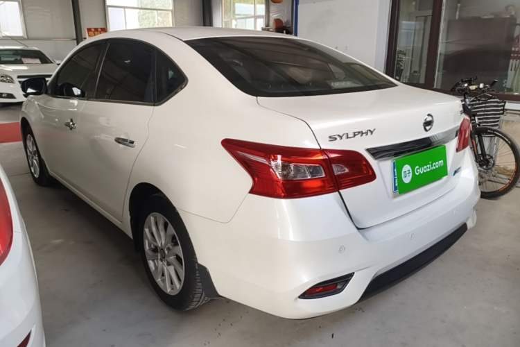 Used Nissan Sylphy 2019 1.6XV CVT Smart Connect Luxury Edition China VI Standard Rear Left 45 Deg