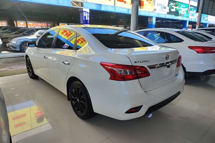 Used Nissan Sylphy 2019 1.6XV CVT Smart Connect Luxury Edition China VI Standard Rear Left 45 Deg