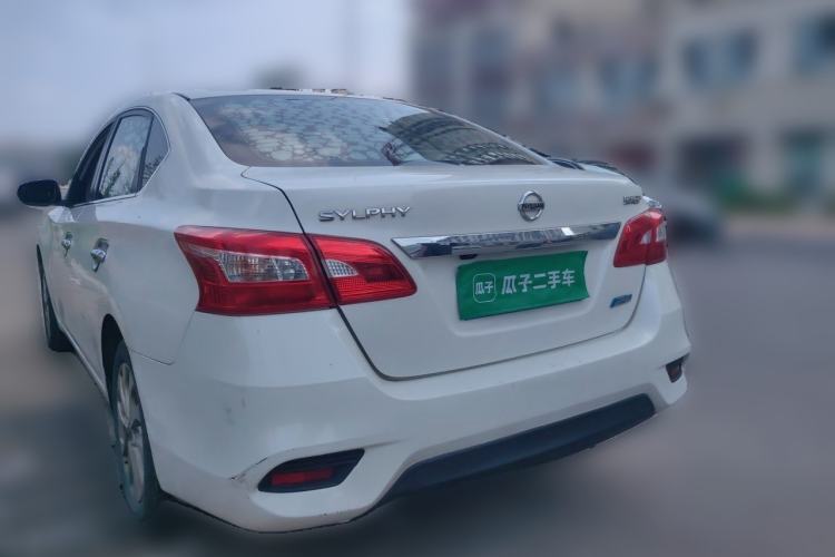 Used Nissan Sylphy 2019 1.6XV CVT Smart Connect Luxury Edition China VI Standard Rear Left 45 Deg