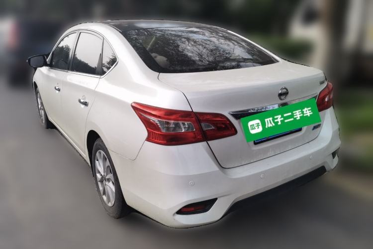Used Nissan Sylphy 2019 1.6XV CVT Smart Connect Luxury Edition China VI Standard Rear Left 45 Deg
