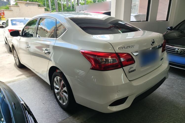 Used Nissan Sylphy 2019 1.6XV CVT Smart Connect Luxury Edition China VI Standard Rear Left 45 Deg
