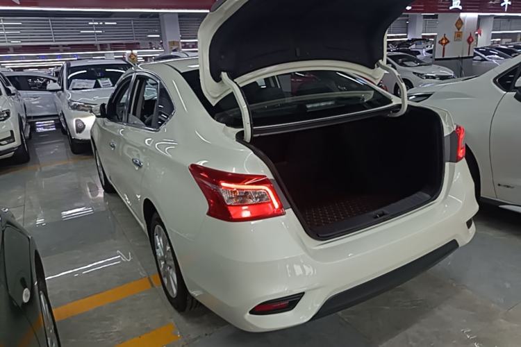 Used Nissan Sylphy 2019 1.6XV CVT Smart Connect Luxury Edition China VI Standard Rear Left 45 Deg