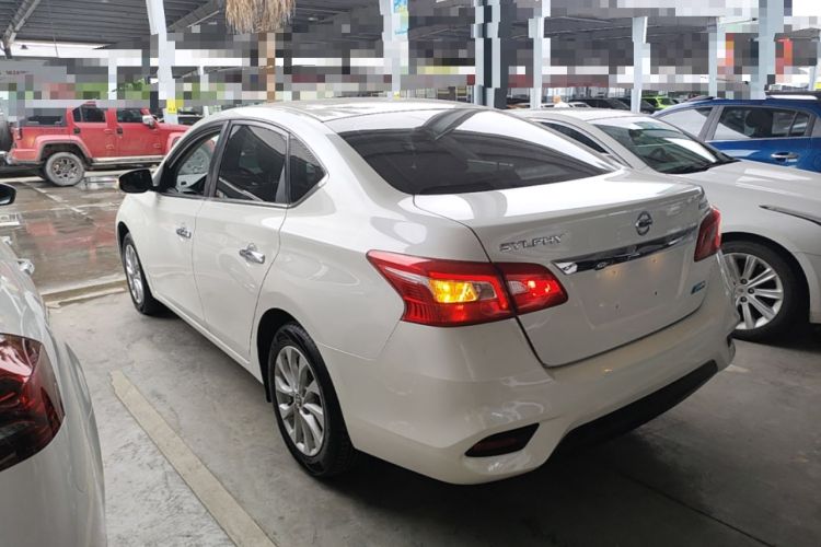 Used Nissan Sylphy 2019 1.6XV CVT Smart Connect Luxury Edition China VI Standard Rear Left 45 Deg
