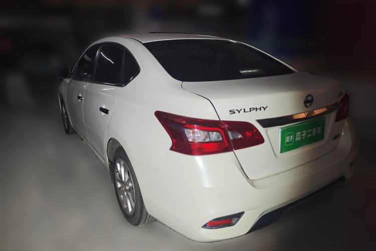 Used Nissan Sylphy 2019 1.6XV CVT Smart Connect Luxury Edition China V Standard Rear Left 45 Deg
