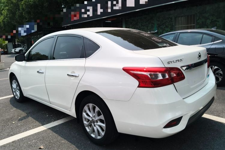 Used Nissan Sylphy 2019 1.6XV CVT Smart Connect Luxury Edition China VI Standard Rear Left 45 Deg