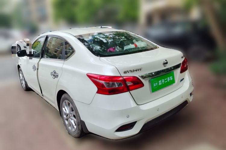 Used Nissan Sylphy 2019 1.6XV CVT Smart Connect Luxury Edition China VI Standard Rear Left 45 Deg