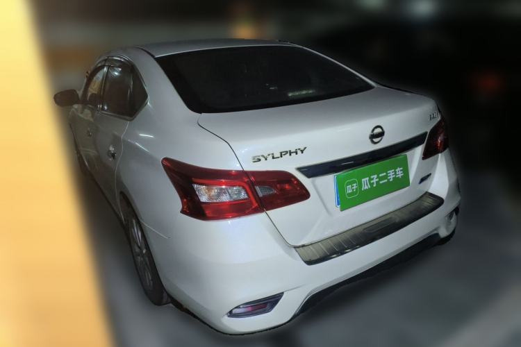 Used Nissan Sylphy 2019 1.6XV CVT Smart Connect Luxury Edition China VI Standard Rear Left 45 Deg