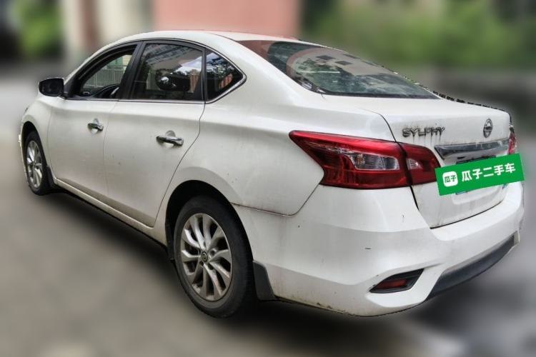 Used Nissan Sylphy 2019 1.6XV CVT Smart Connect Luxury Edition China V Standard Rear Left 45 Deg