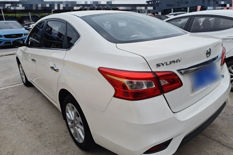Used Nissan Sylphy 2019 1.6XV CVT Smart Connect Luxury Edition China VI Standard Rear Left 45 Deg