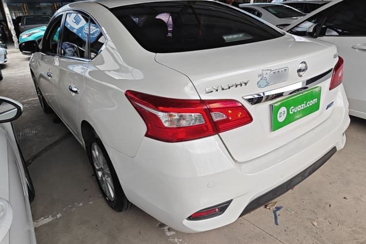 Used Nissan Sylphy 2019 1.6XV CVT Smart Connect Luxury Edition China VI Standard Rear Left 45 Deg