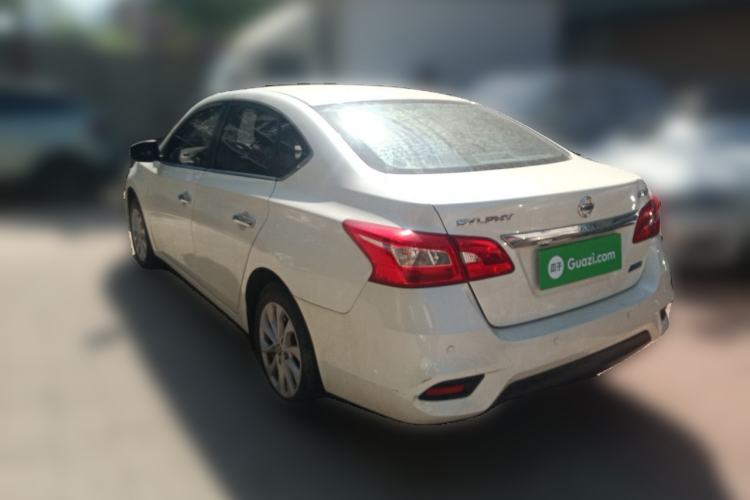 Used Nissan Sylphy 2019 1.6XV CVT Smart Connect Luxury Edition China V Standard Rear Left 45 Deg