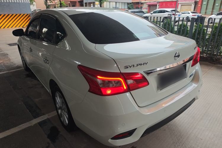 Used Nissan Sylphy 2019 1.6XV CVT Smart Connect Luxury Edition China VI Standard Rear Left 45 Deg