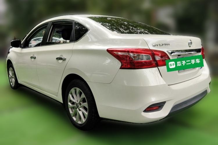 Used Nissan Sylphy 2019 1.6XV CVT Smart Connect Luxury Edition China VI Standard Rear Left 45 Deg