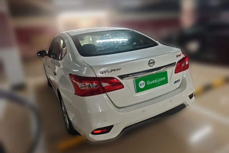 Used Nissan Sylphy 2019 1.6XV CVT Smart Connect Luxury Edition China V Standard Rear Left 45 Deg