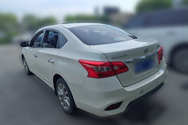 Used Nissan Sylphy 2019 1.6XV CVT Smart Connect Luxury Edition China V Standard Rear Left 45 Deg