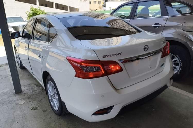 Used Nissan Sylphy 2019 1.6XV CVT Smart Connect Luxury Edition China VI Standard Rear Left 45 Deg