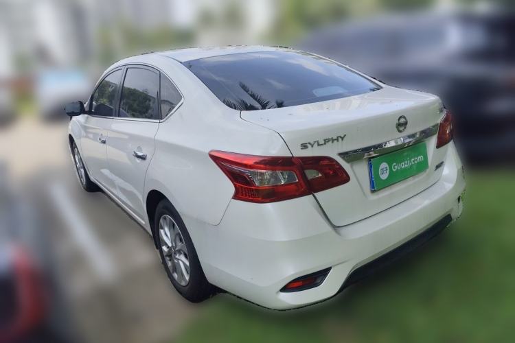 Used Nissan Sylphy 2019 1.6XV CVT Smart Connect Luxury Edition China VI Standard Rear Left 45 Deg