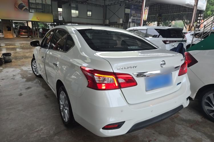 Used Nissan Sylphy 2019 1.6XV CVT Smart Connect Luxury Edition China VI Standard Rear Left 45 Deg