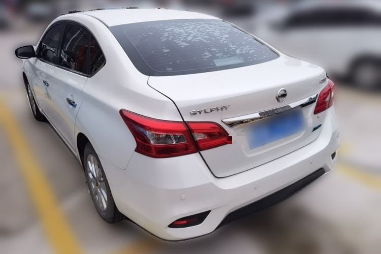 Used Nissan Sylphy 2019 1.6XV CVT Smart Connect Luxury Edition China V Standard Rear Left 45 Deg