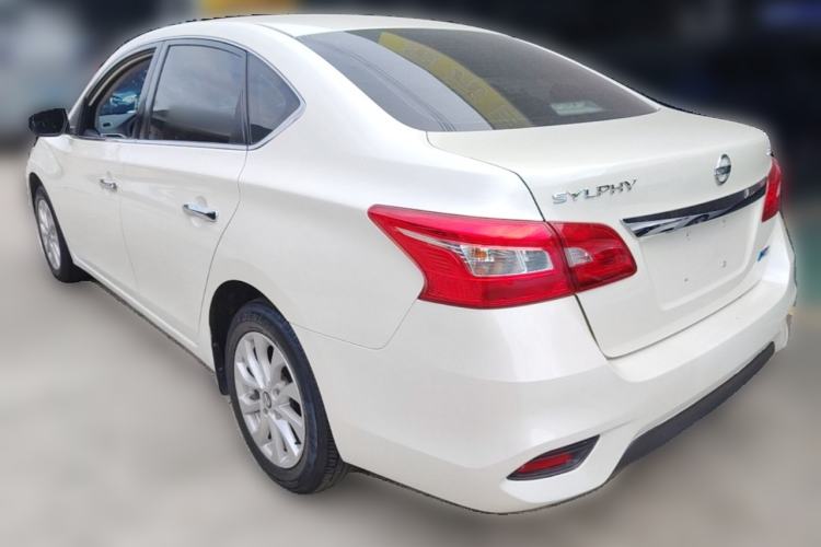 Used Nissan Sylphy 2019 1.6XV CVT Smart Connect Luxury Edition China VI Standard Rear Left 45 Deg
