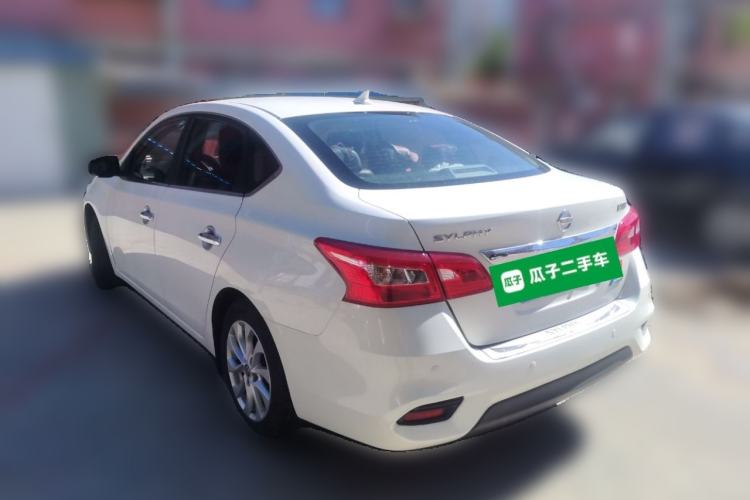 Used Nissan Sylphy 2019 1.6XV CVT Smart Connect Luxury Edition China VI Standard Rear Left 45 Deg