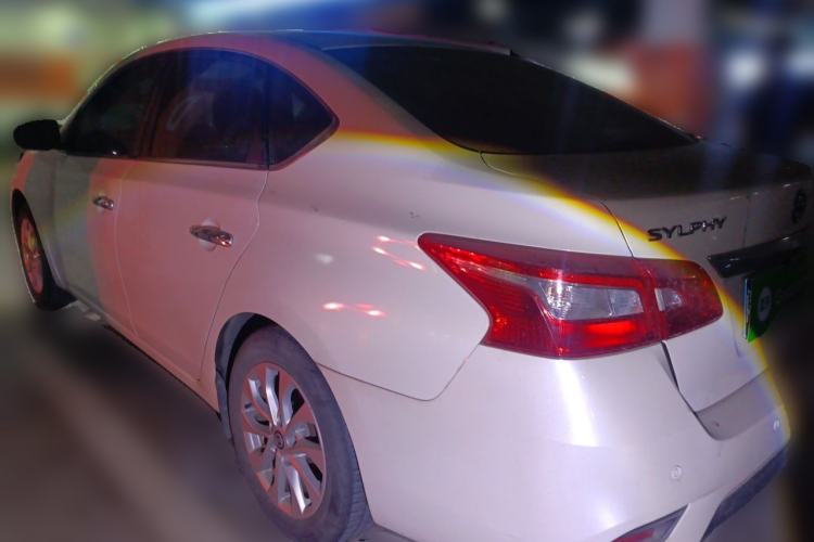 Used Nissan Sylphy 2019 1.6XV CVT Smart Connect Luxury Edition China VI Standard Rear Left 45 Deg