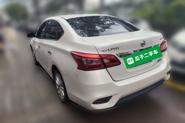 Used Nissan Sylphy 2019 1.6XV CVT Smart Connect Luxury Edition China VI Standard Rear Left 45 Deg