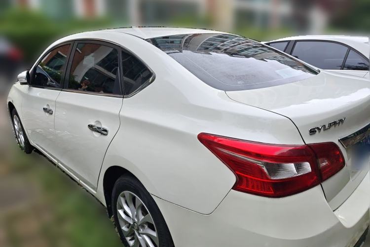 Used Nissan Sylphy 2019 1.6XV CVT Smart Connect Luxury Edition China VI Standard Rear Left 45 Deg
