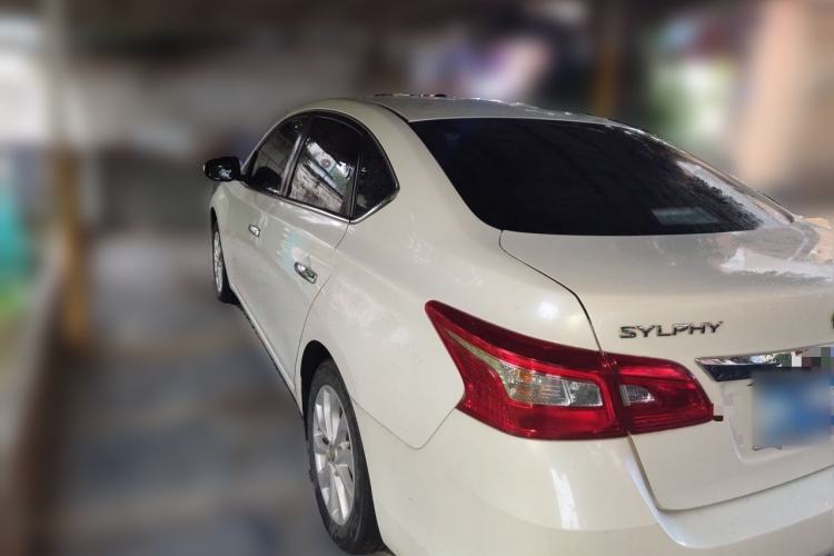Used Nissan Sylphy 2019 1.6XV CVT Smart Connect Luxury Edition China VI Standard Rear Left 45 Deg