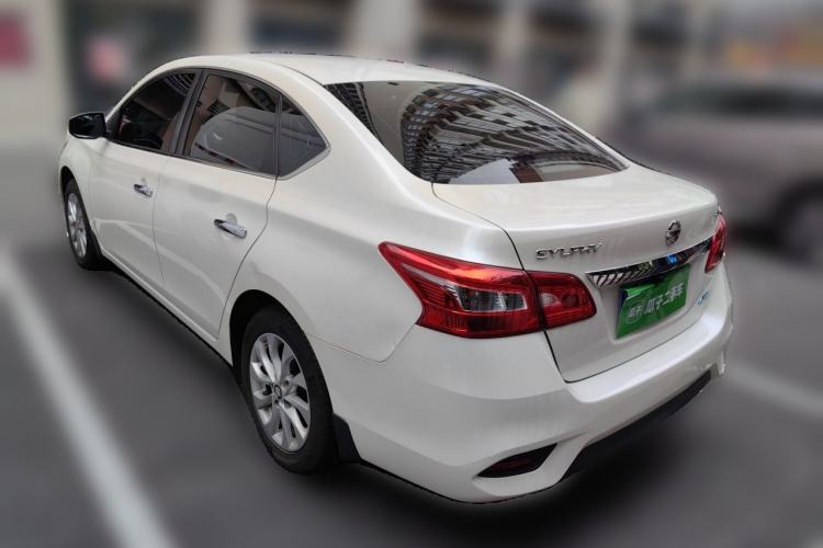 Used Nissan Sylphy 2019 1.6XV CVT Smart Connect Luxury Edition China V Standard Rear Left 45 Deg