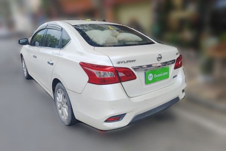 Used Nissan Sylphy 2019 1.6XV CVT Smart Connect Luxury Edition China VI Standard Rear Left 45 Deg