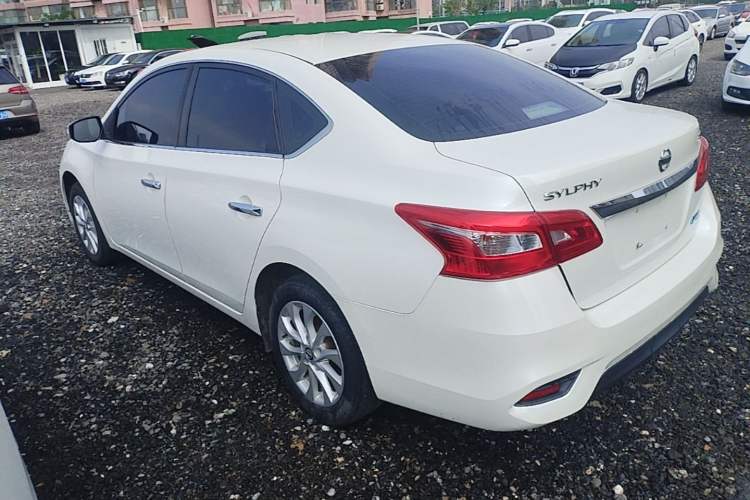 Used Nissan Sylphy 2019 1.6XV CVT Smart Connect Luxury Edition China VI Standard Rear Left 45 Deg