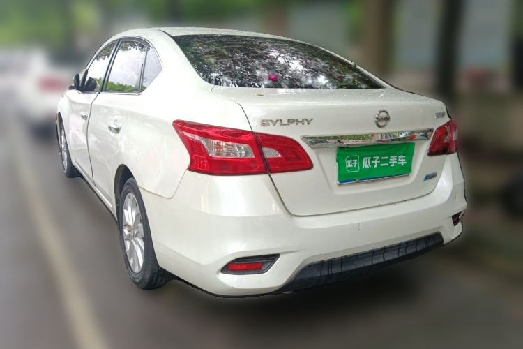 Used Nissan Sylphy 2019 1.6XV CVT Smart Connect Luxury Edition China VI Standard Rear Left 45 Deg