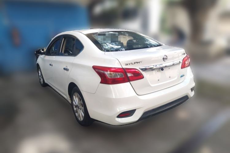 Used Nissan Sylphy 2019 1.6XV CVT Smart Connect Luxury Edition China V Standard Rear Left 45 Deg