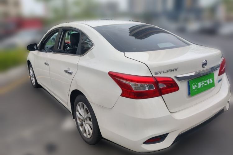 Used Nissan Sylphy 2019 1.6XV CVT Smart Connect Luxury Edition China VI Standard Rear Left 45 Deg