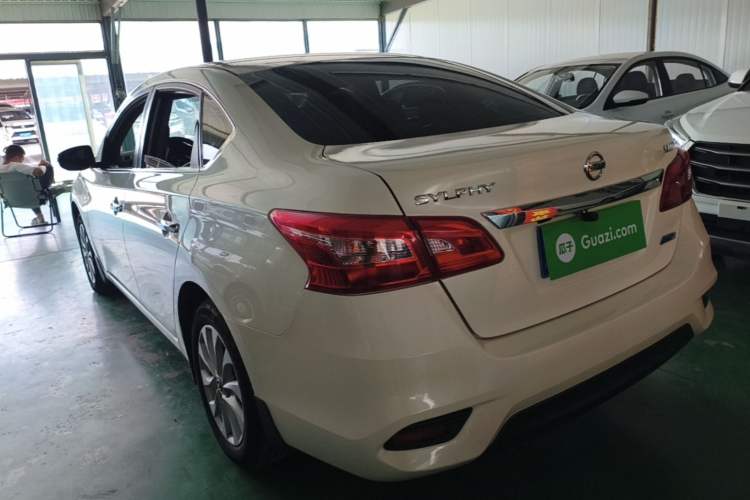 Used Nissan Sylphy 2019 1.6XV CVT Smart Connect Luxury Edition China VI Standard Rear Left 45 Deg