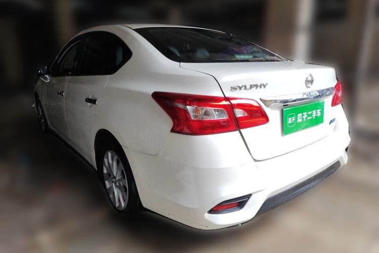 Used Nissan Sylphy 2019 1.6XV CVT Smart Connect Luxury Edition China V Standard Rear Left 45 Deg