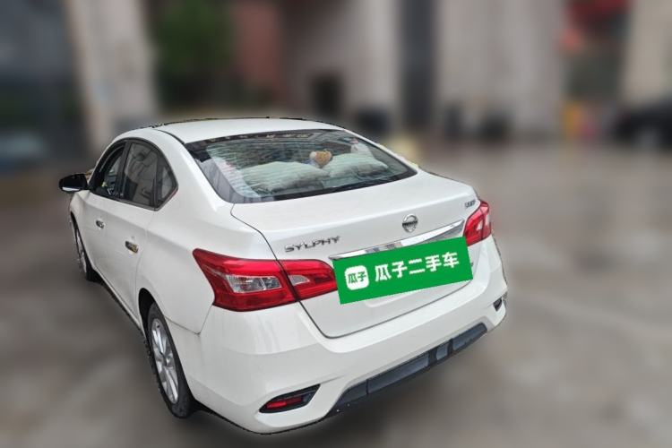 Used Nissan Sylphy 2019 1.6XV CVT Smart Connect Luxury Edition China VI Standard Rear Left 45 Deg