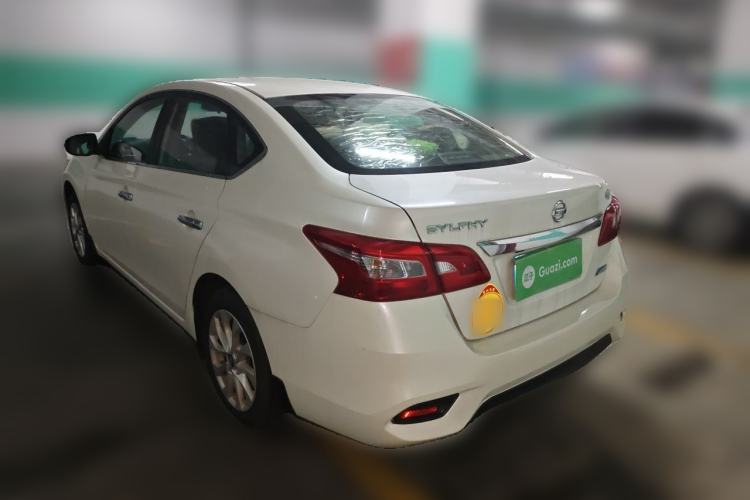 Used Nissan Sylphy 2019 1.6XV CVT Smart Connect Luxury Edition China VI Standard Rear Left 45 Deg