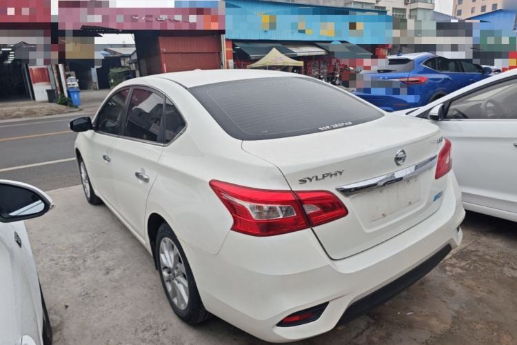 Used Nissan Sylphy 2019 1.6XV CVT Smart Connect Luxury Edition China VI Standard Rear Left 45 Deg