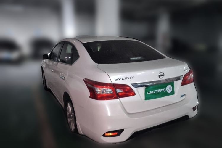 Used Nissan Sylphy 2019 1.6XV CVT Smart Connect Luxury Edition China V Standard Rear Left 45 Deg