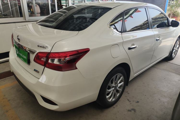 Used Nissan Sylphy 2019 1.6XV CVT Smart Connect Luxury Edition China VI Standard Rear Right 45 Deg