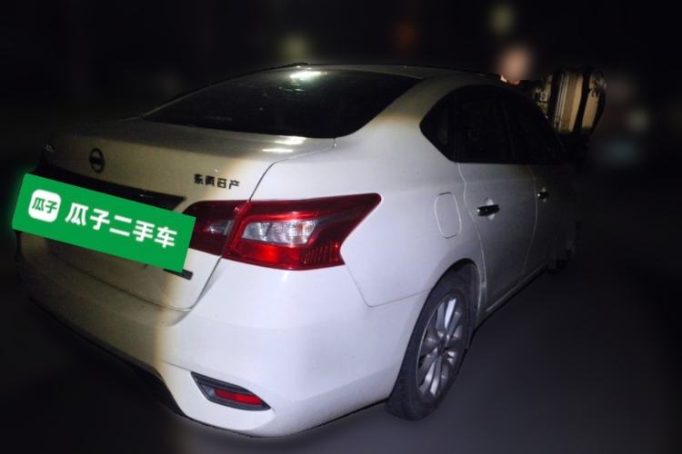 Used Nissan Sylphy 2019 1.6XV CVT Smart Connect Luxury Edition China VI Standard Rear Right 45 Deg