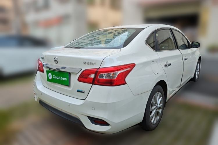 Used Nissan Sylphy 2019 1.6XV CVT Smart Connect Luxury Edition China V Standard Rear Right 45 Deg