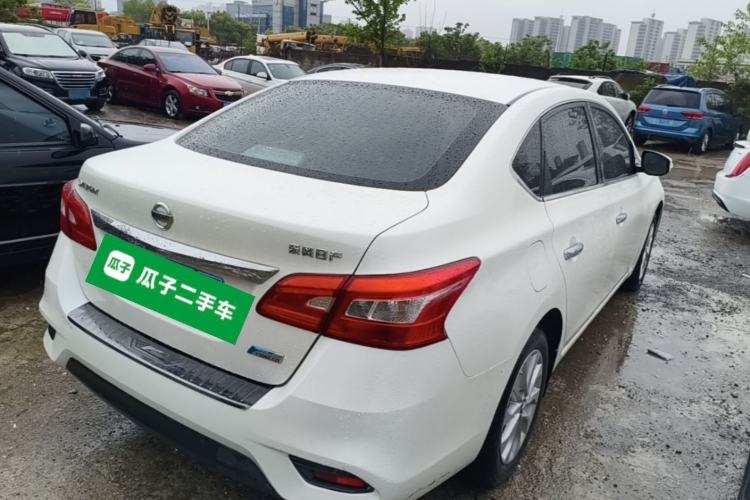 Used Nissan Sylphy 2019 1.6XV CVT Smart Connect Luxury Edition China VI Standard Rear Right 45 Deg