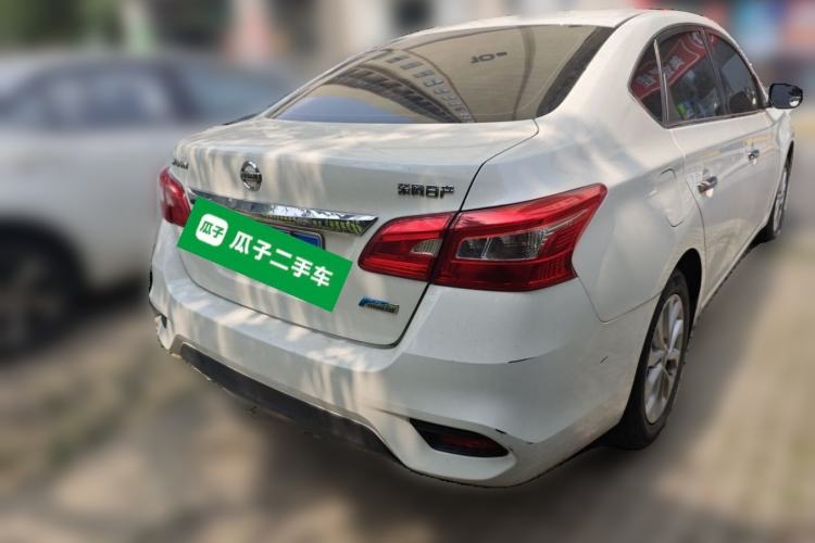 Used Nissan Sylphy 2019 1.6XV CVT Smart Connect Luxury Edition China VI Standard Rear Right 45 Deg
