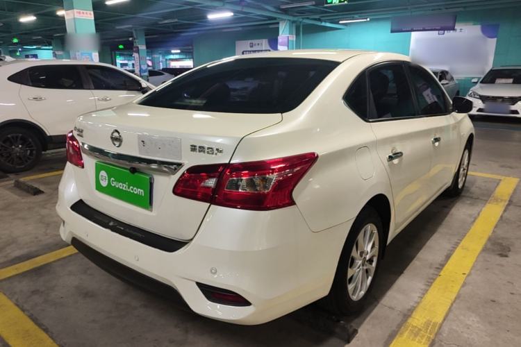 Used Nissan Sylphy 2019 Classic 1.6XE CVT Comfort Edition Rear Right 45 Deg