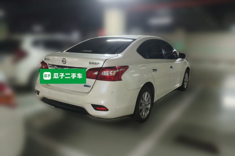 Used Nissan Sylphy 2019 1.6XV CVT Smart Connect Luxury Edition China V Standard Rear Right 45 Deg