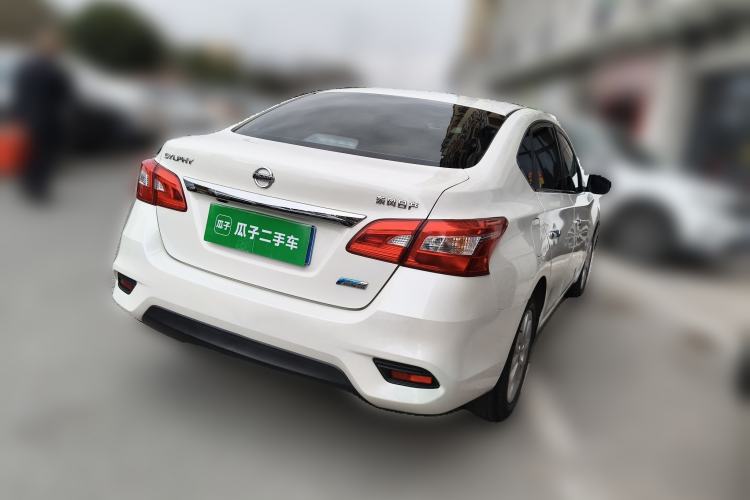 Used Nissan Sylphy 2019 1.6XV CVT Smart Connect Luxury Edition China VI Standard Rear Right 45 Deg